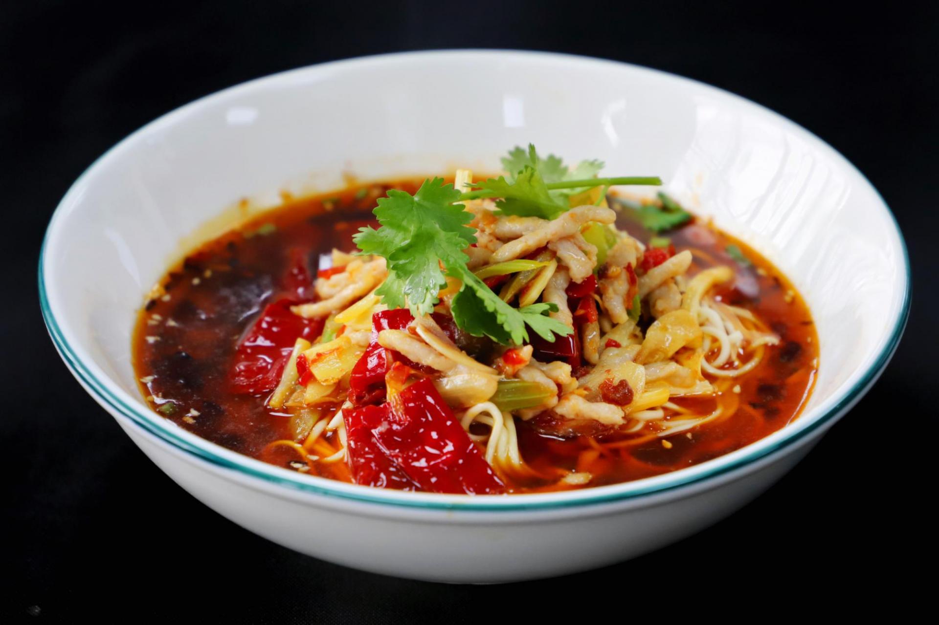 泡椒肉丝小面